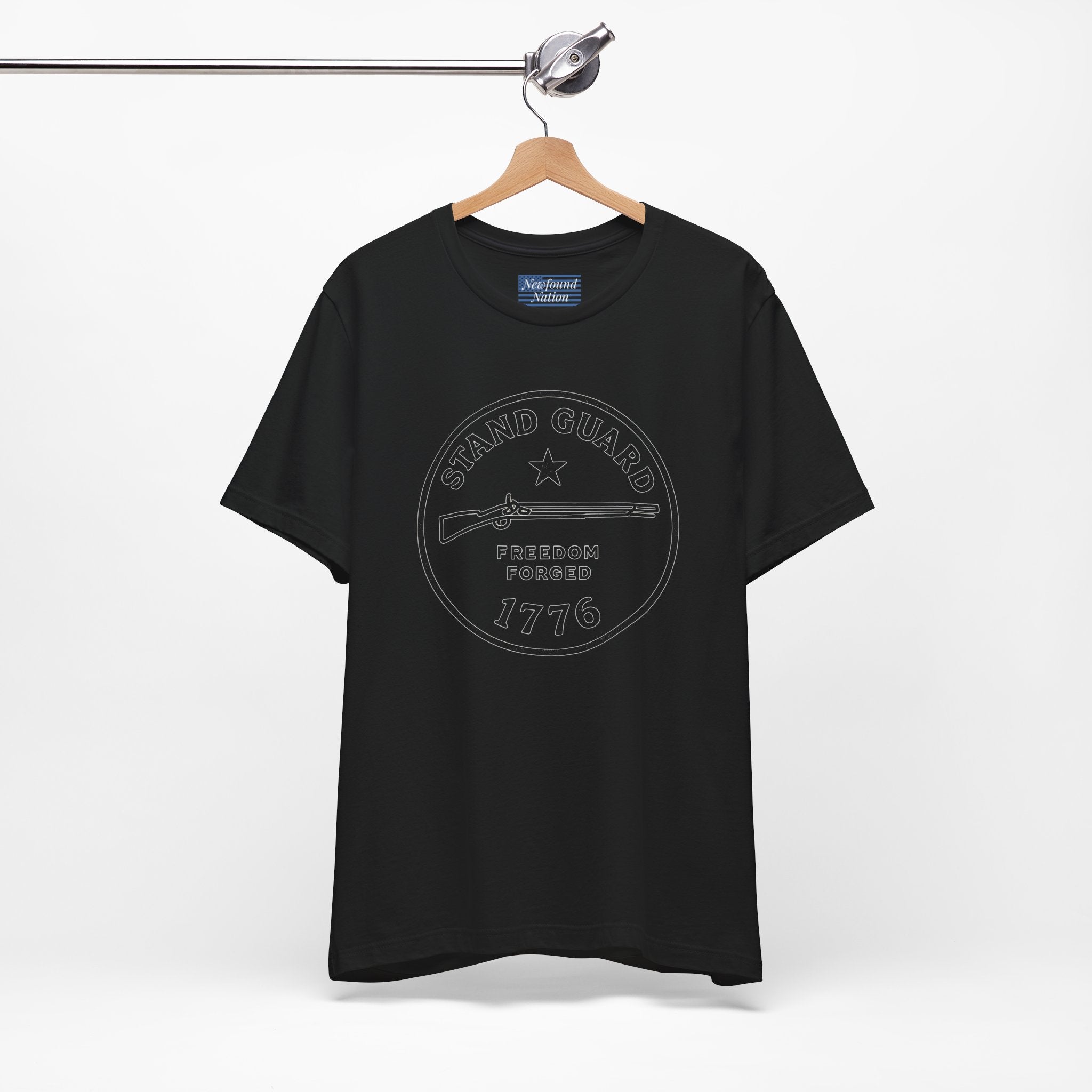 Stand Guard 1776 Premium Tee – Heritage-Inspired Patriotic Shirt
