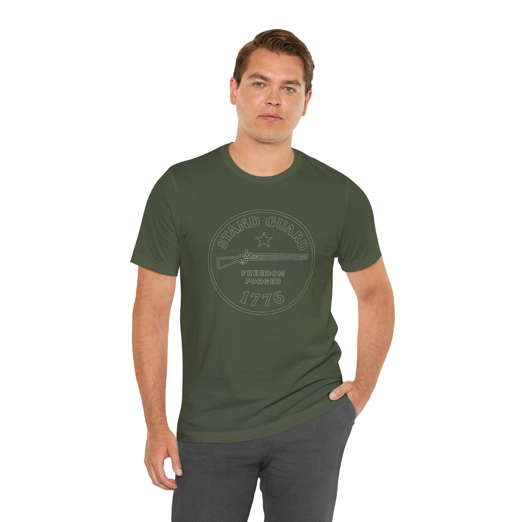 Stand Guard 1776 Premium Tee – Heritage-Inspired Patriotic Shirt