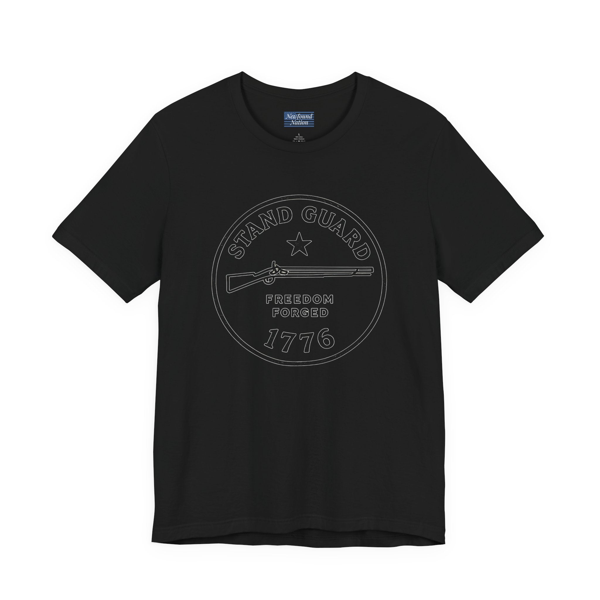 Stand Guard 1776 Premium Tee – Heritage-Inspired Patriotic Shirt