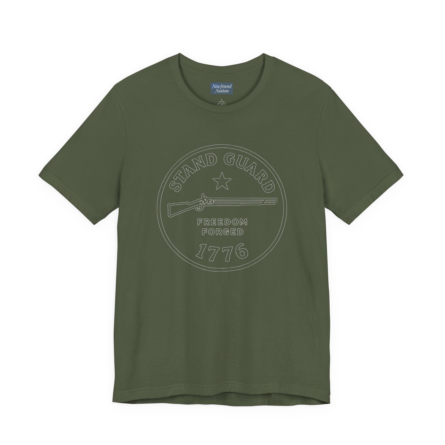 Stand Guard 1776 Premium Tee – Heritage-Inspired Patriotic Shirt