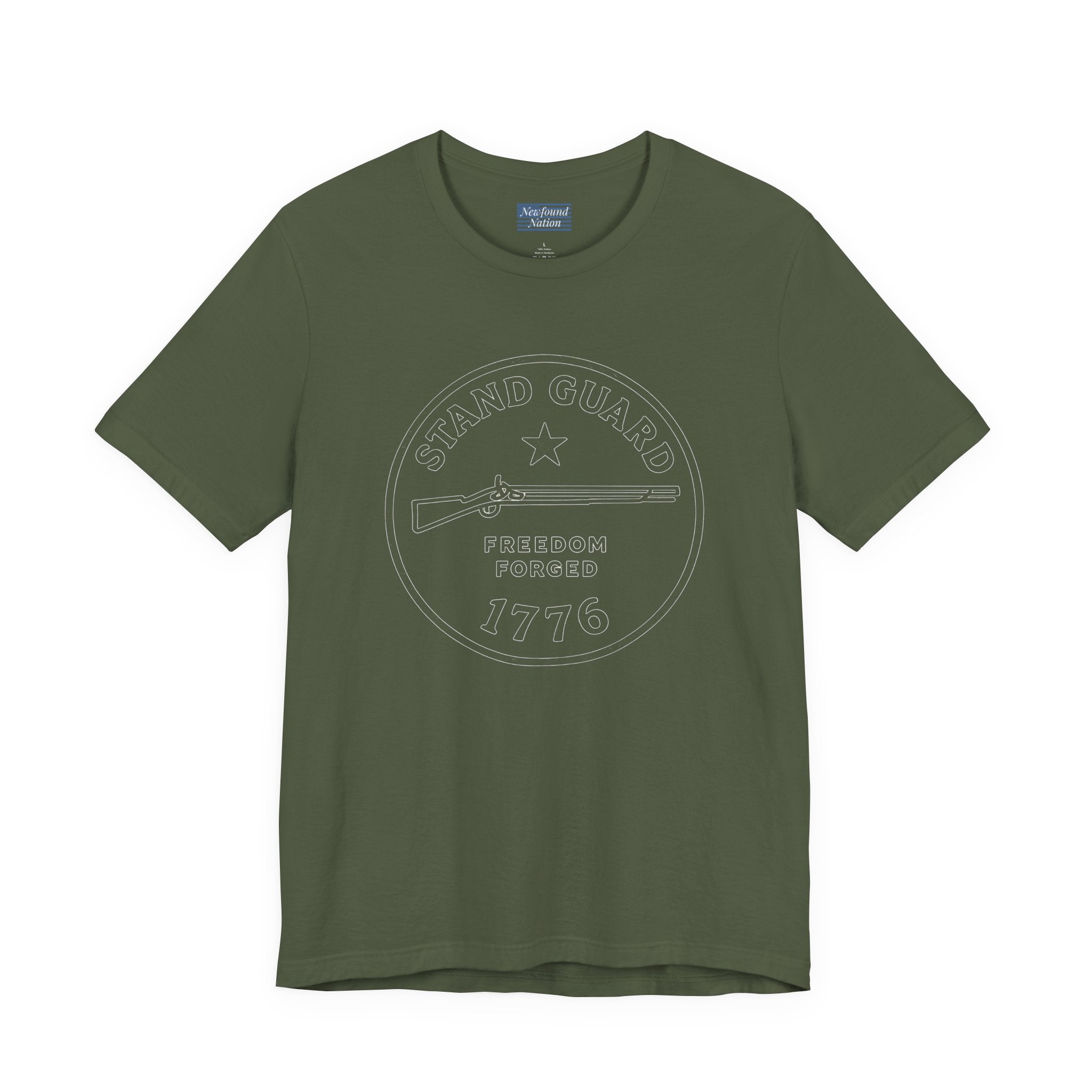 Stand Guard 1776 Premium Tee – Heritage-Inspired Patriotic Shirt