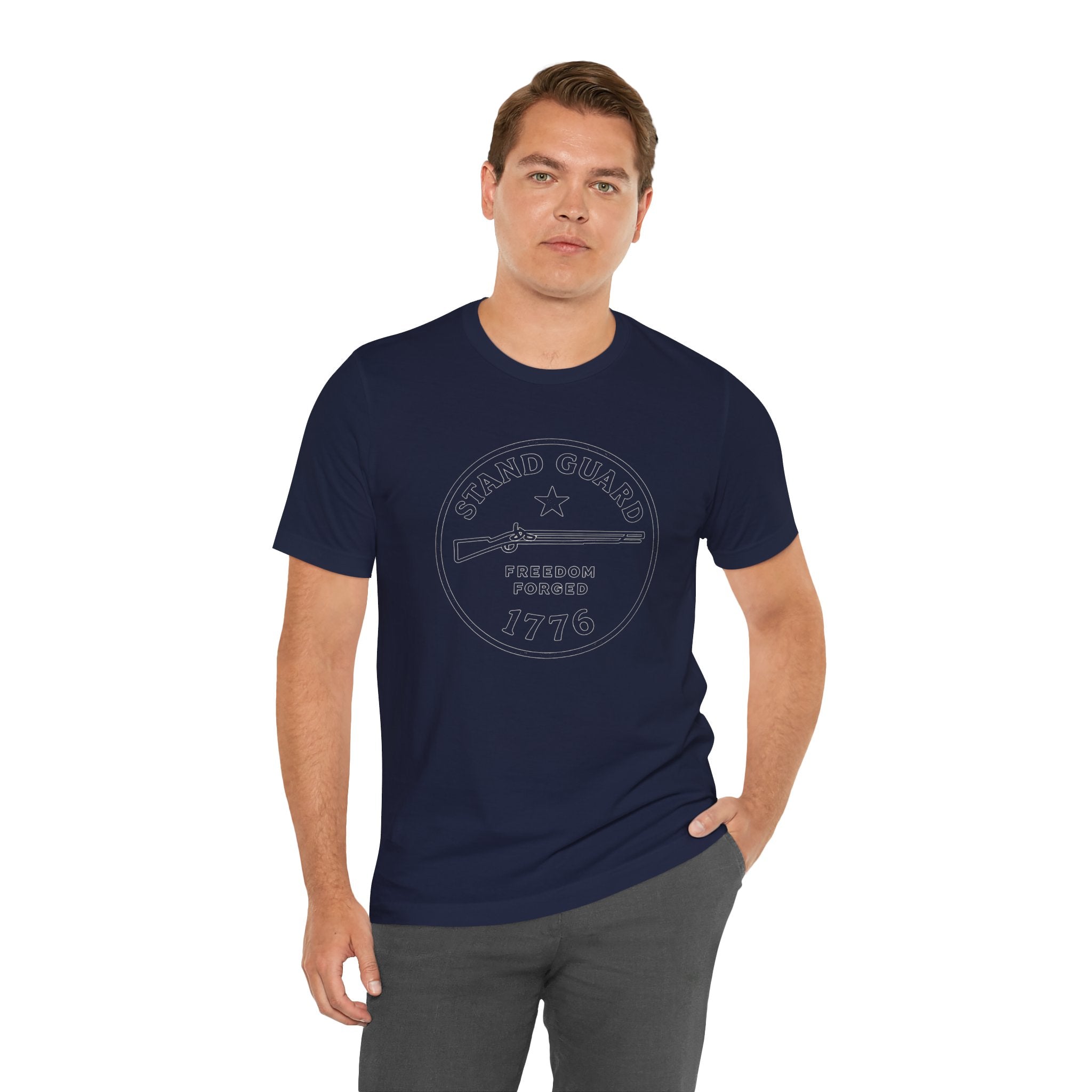 Stand Guard 1776 Premium Tee – Heritage-Inspired Patriotic Shirt