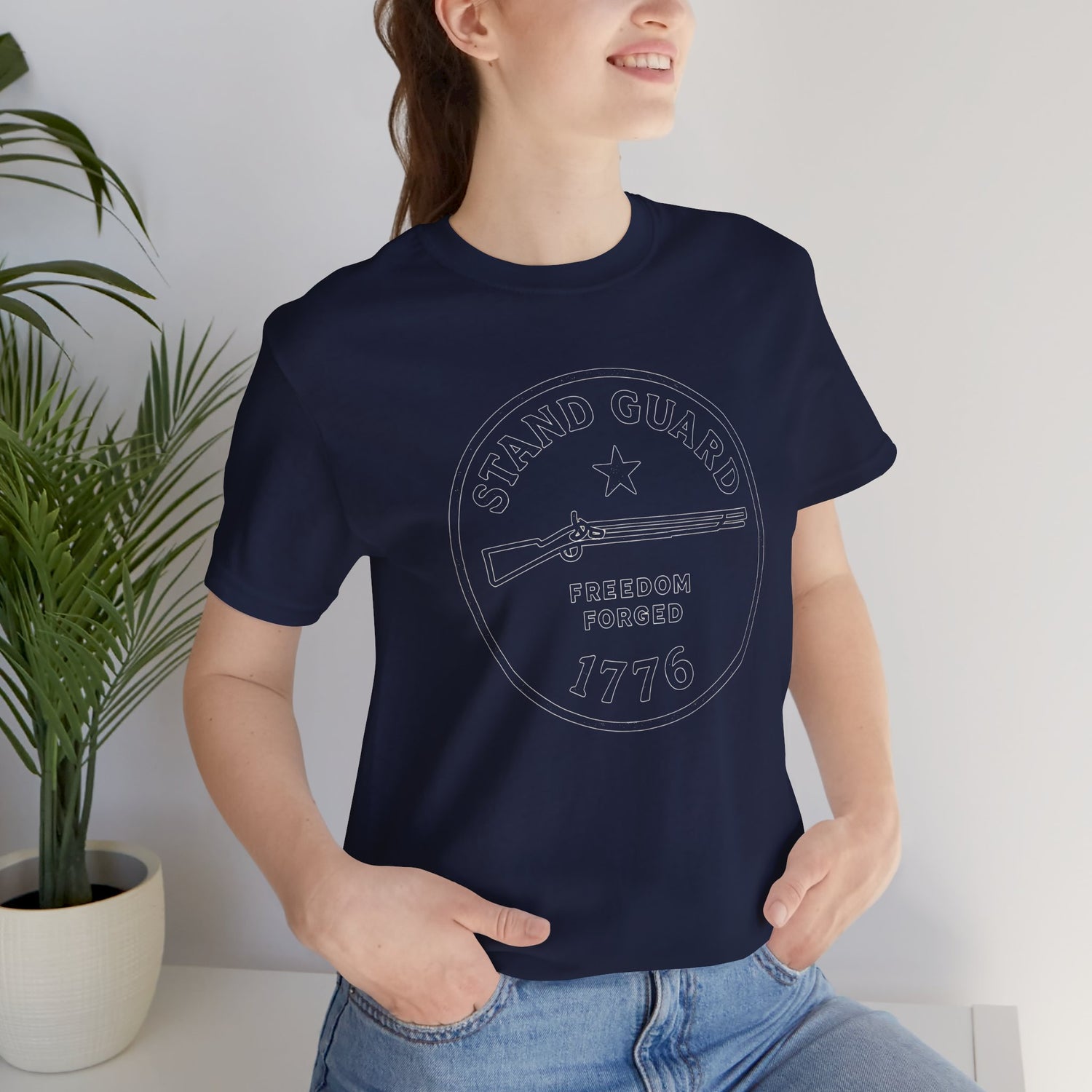 Stand Guard 1776 Premium Tee – Heritage-Inspired Patriotic Shirt