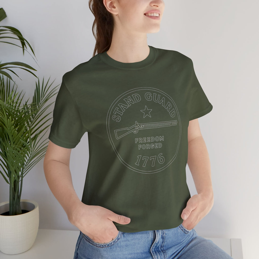 Stand Guard 1776 Premium Tee – Heritage-Inspired Patriotic Shirt
