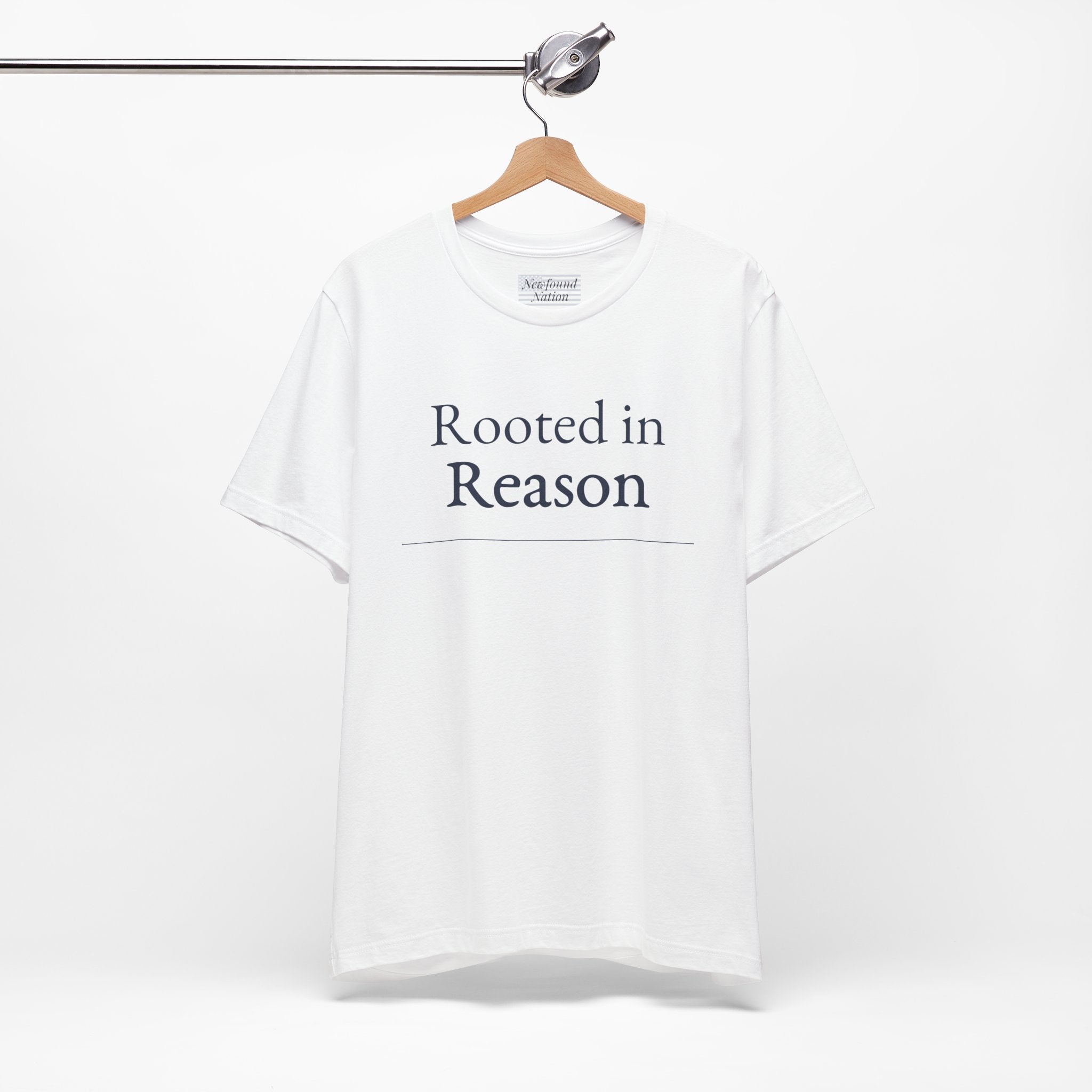 “Rooted in Reason — Premium Minimalist Tee (Unisex)”