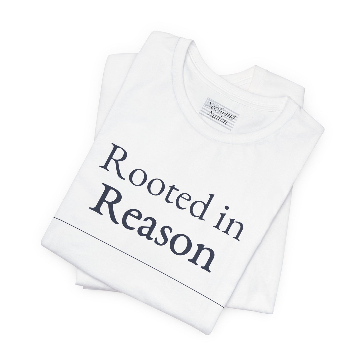 “Rooted in Reason — Premium Minimalist Tee (Unisex)”
