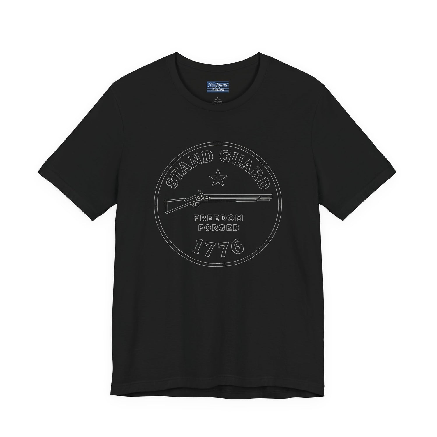 Stand Guard 1776 Premium Tee – Heritage-Inspired Patriotic Shirt