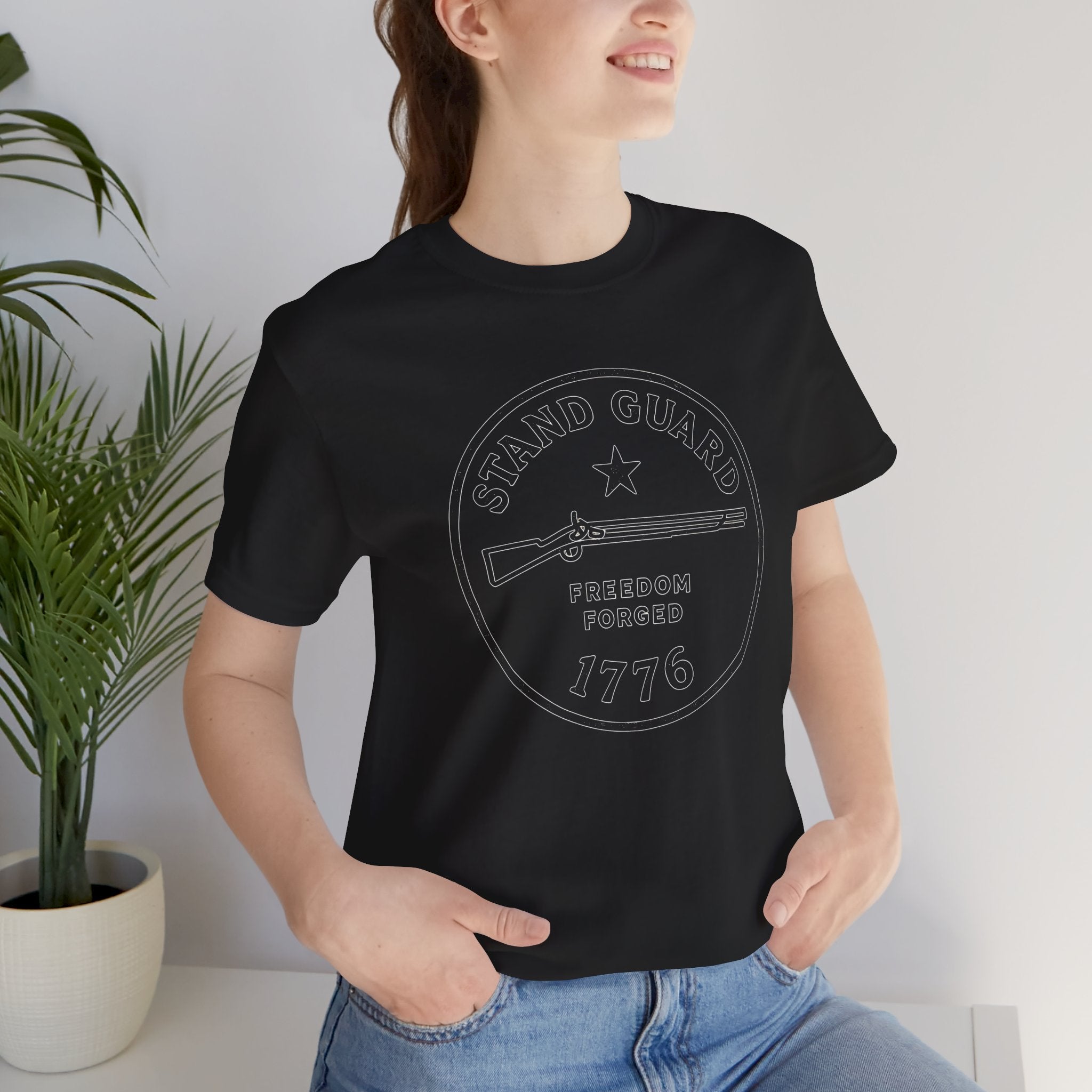 Stand Guard 1776 Premium Tee – Heritage-Inspired Patriotic Shirt